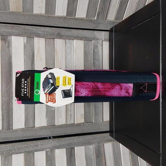 Five Star 2-Inch Zipper Binder with Expandable Pocket - Picture 2 of 7